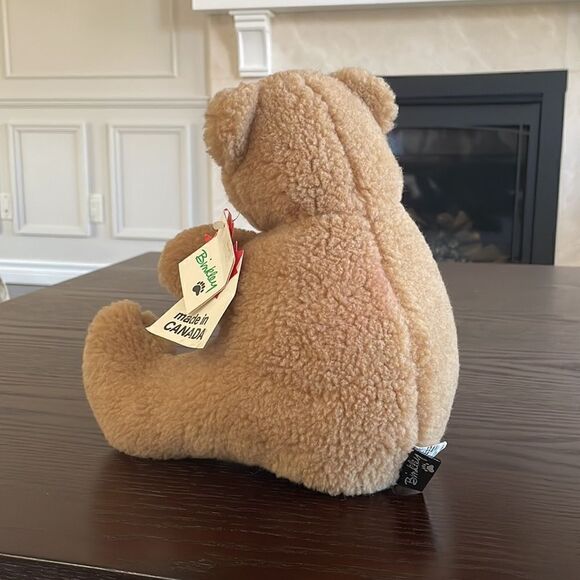 Binkley the Bear Classic Teddy Bear Hand Puppet NWT Vintage Teddy Bear Puppet - Picture 3 of 10